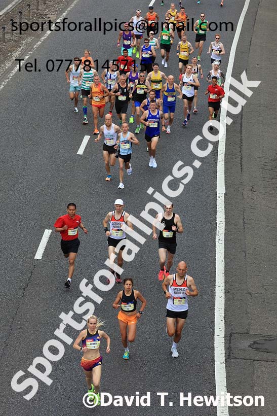 The 2024 Great North 10k Road Race, Newcastle.  Photo: David T. Hewitson/Sports for All Pics